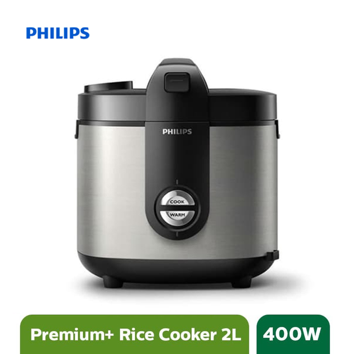 PHILIPS Rice Cooker - HD3132/33 Premium Plus Silver